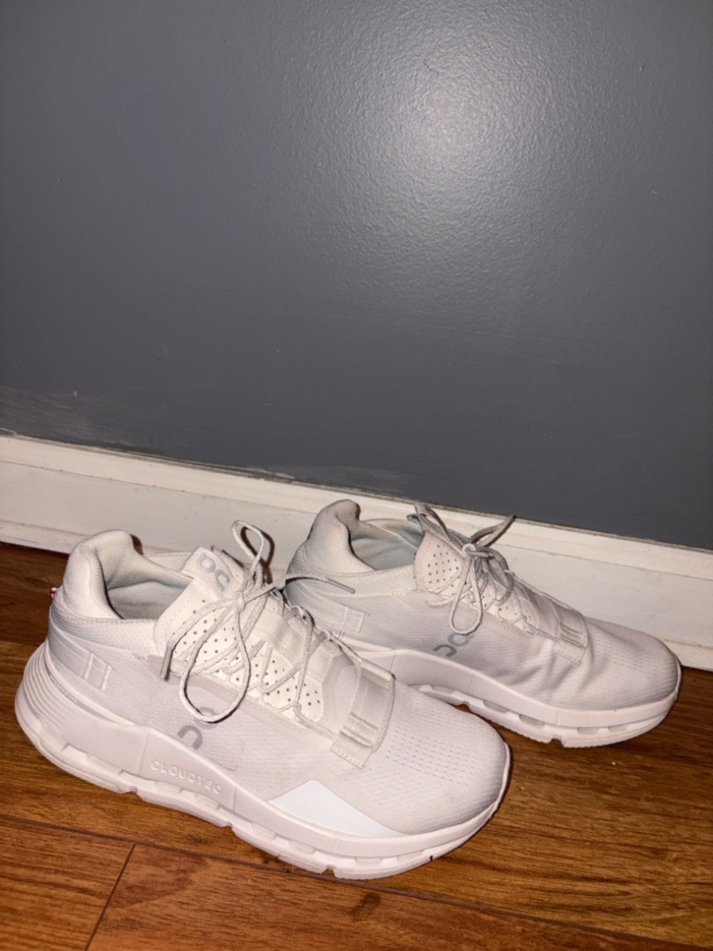 On Running Women's All-White Athletic Sneakers